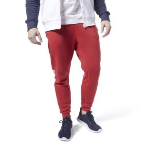 Reebok Training Essentials Logo Jogger Hosen Herren - Rot - DE 843-GBH